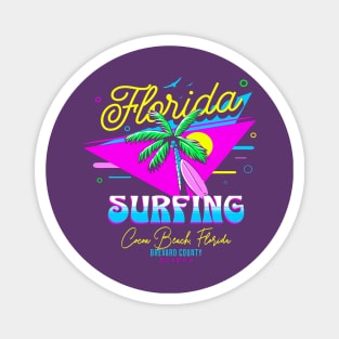 Floria Surfing Cocoa Beach Magnet